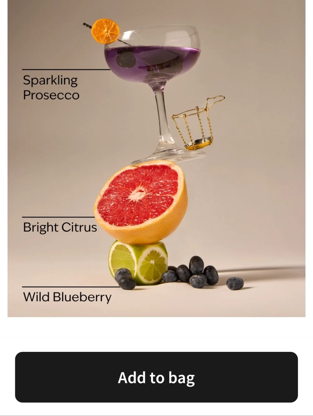 BATH & BODY WORKS 3 WICK CANDLE BLUEBERRY BELLINI - Picture 4 of 4